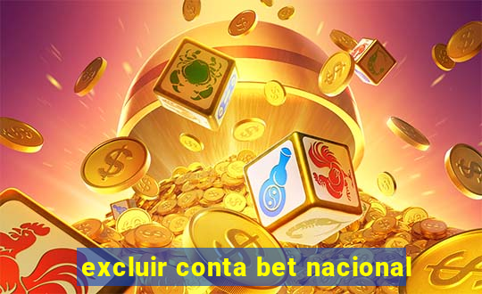 excluir conta bet nacional